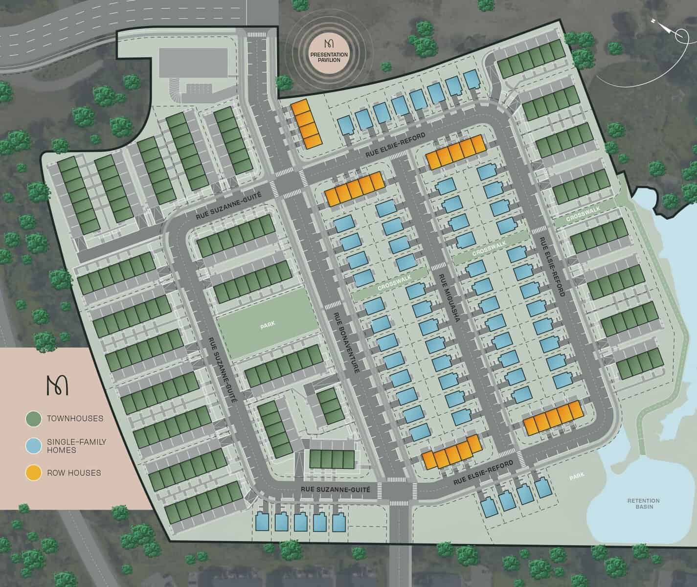 Quartier-Metta-Map Bird's-eye view of Quartier Metta